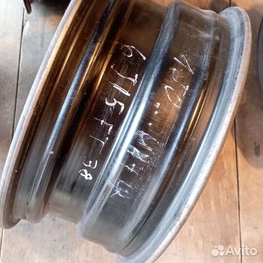 Штампованные диски r15 5x100