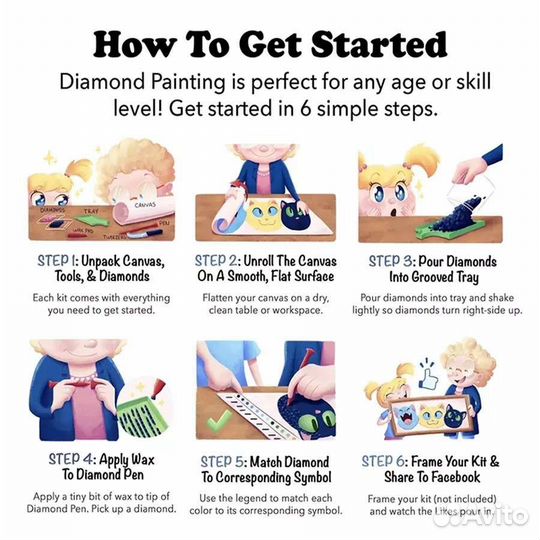 Новый набор алмазная мозайка