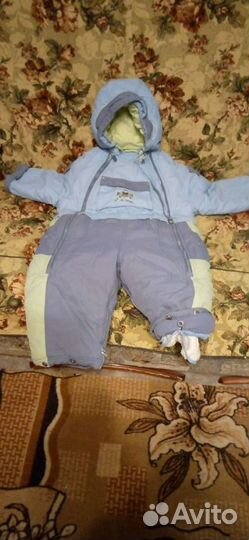 Детский комбинезон на овчине