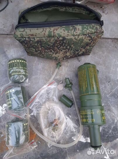 Полевой Фильтр насос для воды военный Ратник