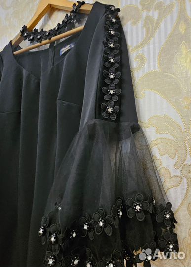 Вечернее платье 48 размер б/у