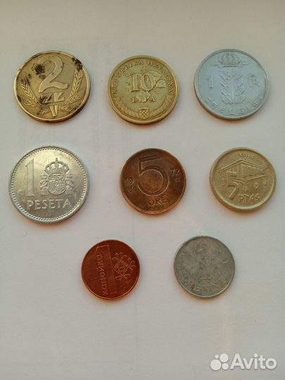 Монеты набор -6
