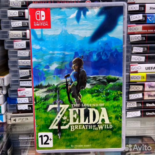 The Legend of Zelda Breath of the Wild - Switch