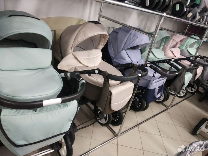 Детские коляски новые 2 в 1 Адамекс 3 в 1