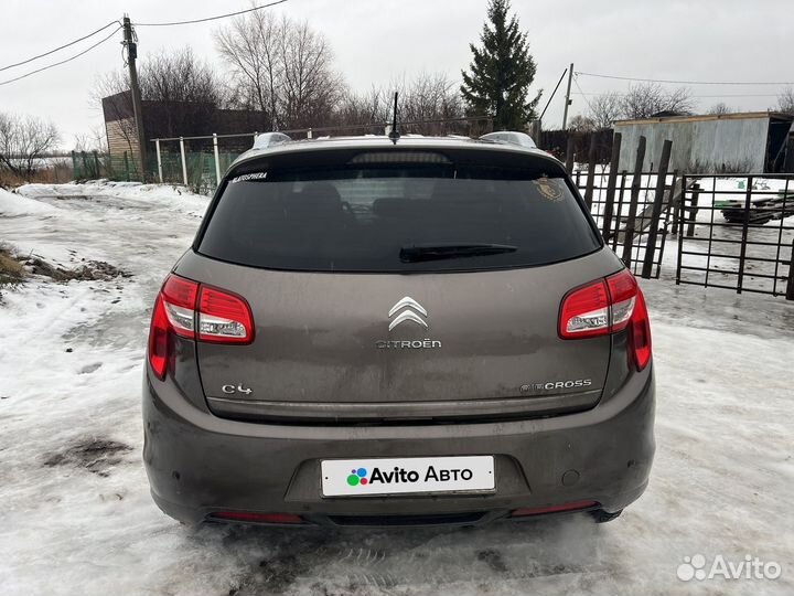 Citroen C4 Aircross 2.0 CVT, 2012, 180 000 км