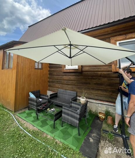 Зонт новый садовый Havana консольный