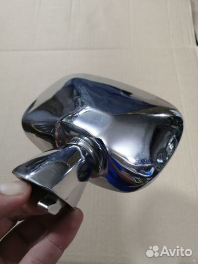 Правое зеркало газ 2402 Волга хром