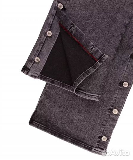 Джинсы палаццо широкие для девочки (Арт.64309)