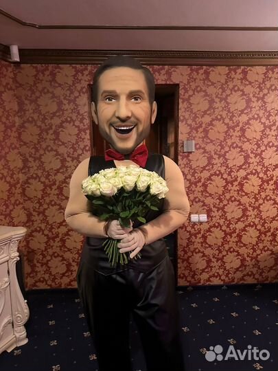 Поздравление ростовая кукла Артур Пирожков