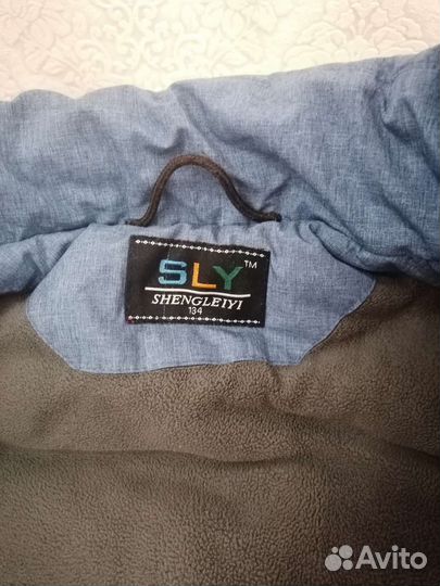 Куртка, пуховик мужской,подростковая детская