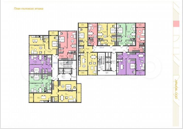 1-к. квартира, 45 м², 4/12 эт.