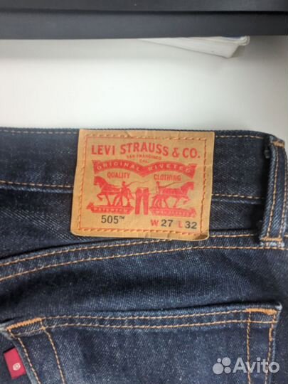 Levis 505 w 27 l 32