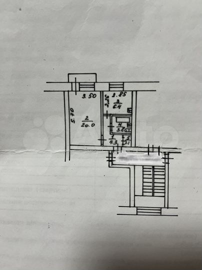 1-к. квартира, 35,6 м², 5/5 эт.