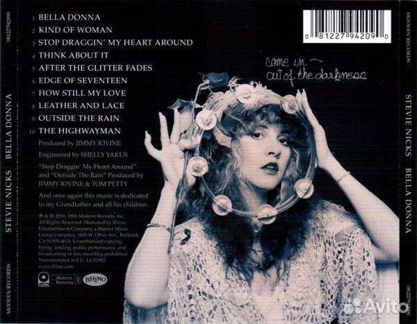 Stevie Nicks - Bella Donna (CD)