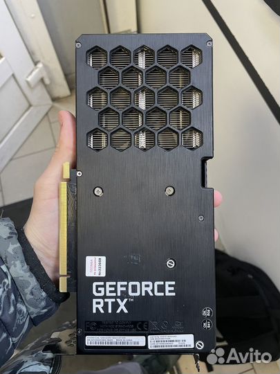 Видеокарта nvidia rtx 3060 12 gb - Сломанная