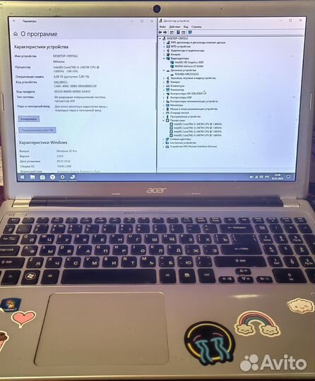 Ультрабук Acer aspire