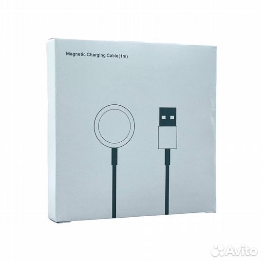 Беспроводное зу для AppleWatch USB-A white