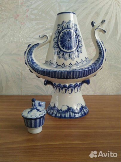 Авторский кувшин Гжель