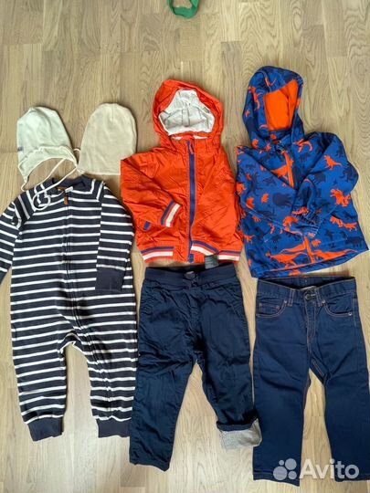 Пакет вещей на весну на мальчика 92 H&M