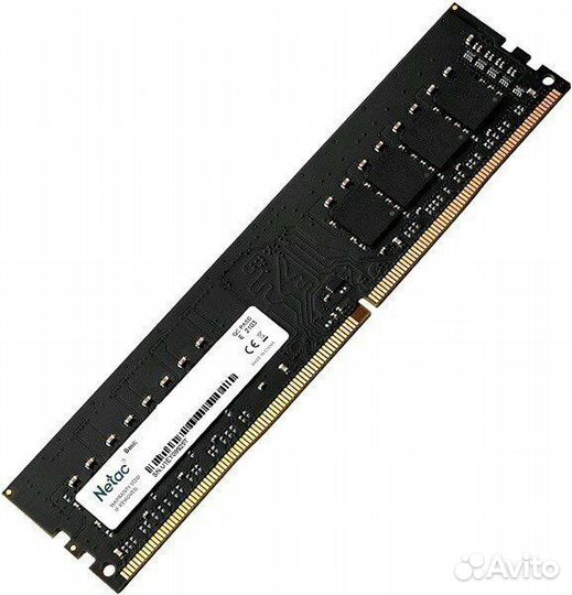 Оперативная память dimm DDR4 PC4-25600 Netac ntbsd4P32SP-08J, 1х8 Гб, 1.2 В Кол-во модулей: 1, часто