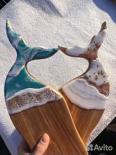 Разделочная сервировочная кухонная доска 