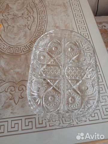 Хрустальная менажница