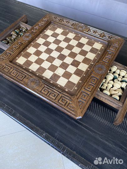 Шахматы ручной работы новые