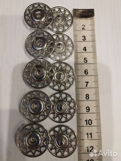 Кнопки пришивные