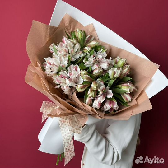 Живые цветы букеты