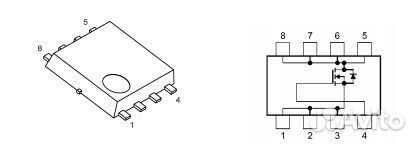 Микросхема tpcc8065-H N-Channel mosfet 30V 13A TS