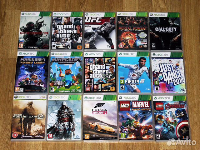 Игры на Xbox 360 прошитый купить в Иркутске | Электроника | Авито