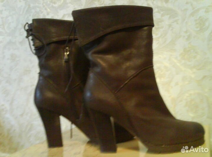 Новые кожаные ботильоны 41р-р