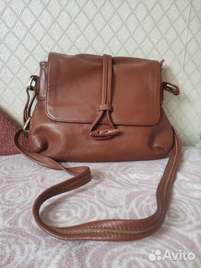 Сумка кожаная женская