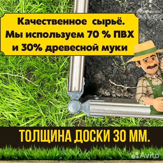 Грядки дпк для полисадника