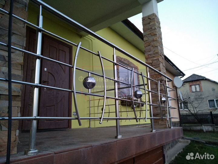 Перила, поручни, ограждения из нержавеющей стали