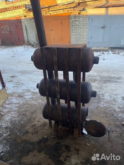 Печь буржуйка для гаража