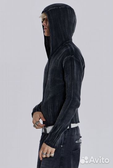 Кофта Jaded London Relic Knit Hoodie