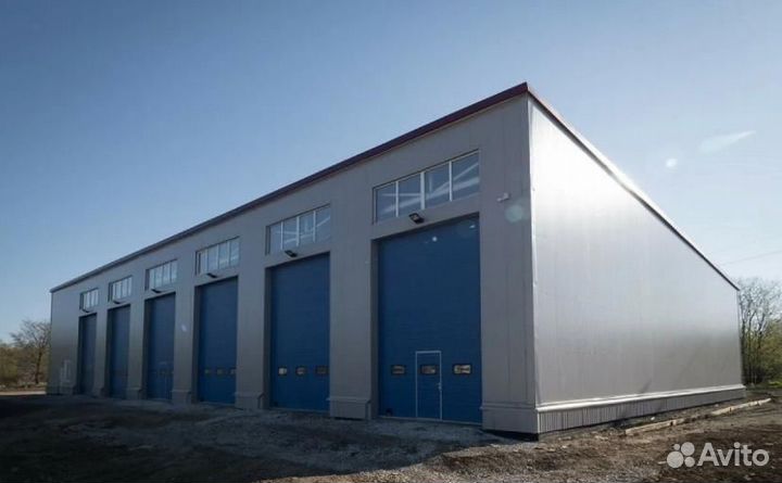 Ангар Быстровозводимые Здания G8P175