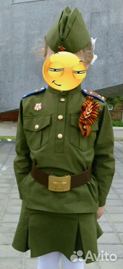 Детская военная форма для девочки