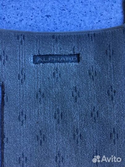 Коврики в салон оригинальные на toyota alphard