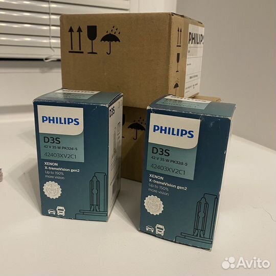 Ксеноновая лампа philips D3S X-treme vision