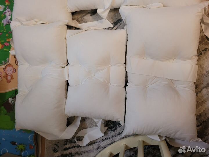 Бортики в детскую кроватку бу