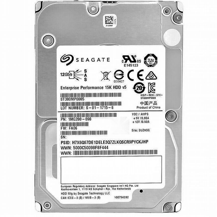 [ST300MP0005] Жесткий Диск Seagate 300gb Sas 2,5 St300mp0005