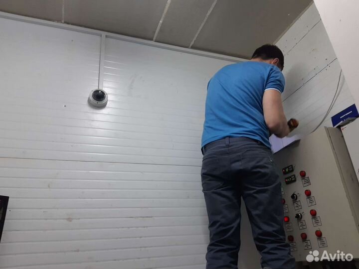 Установка видеонаблюдения. Видеонаблюдение. Скуд