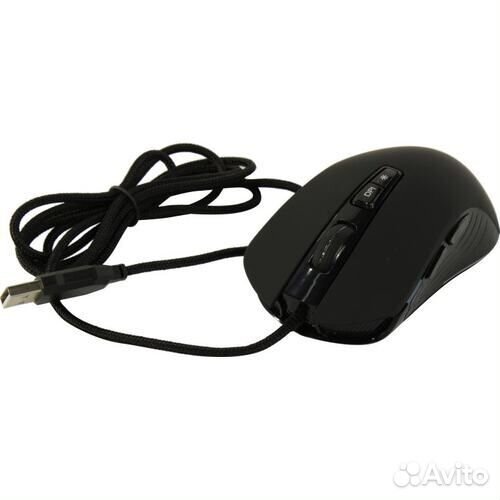 Мышь проводная CBR CM 855 Armor RGB черная