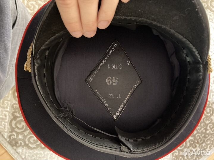 Фуражка мвд, новая