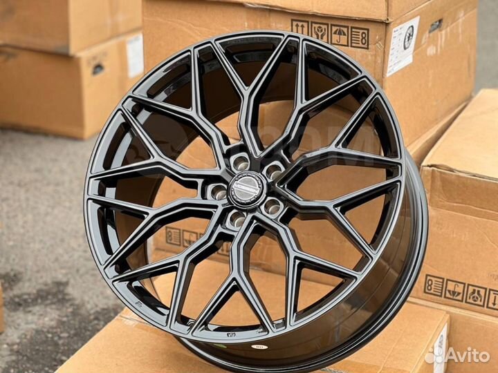 Новые диски R21 5*108 Vossen HF-2 Gloss Black