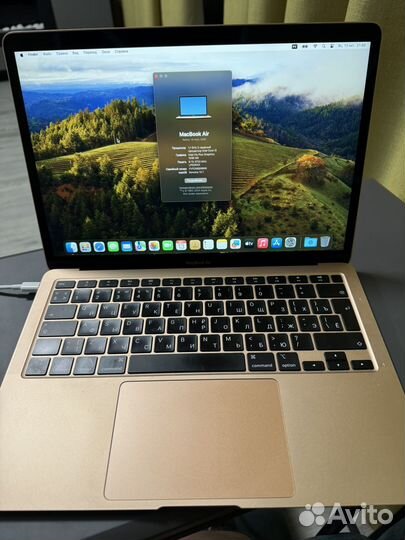 Apple macbook air 13 2020 core i3 256gb