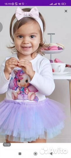 Платье для девочки 80