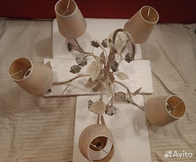 Люстра подвесная потолочная в стиле Винтаж